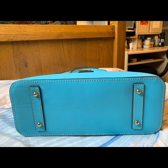 Dooney & Bourke Beacon Zip Tote ~ Light Blue~ - Picture 3 of 8